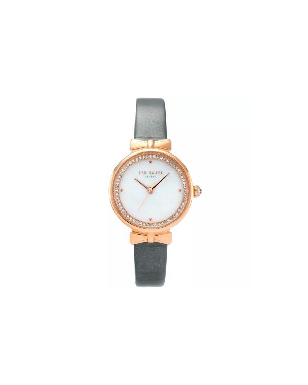 Rose Gold Analog Fashion Watch with Rhine Stone Facing One Size Women