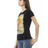 Short Sleeve T-shirt with Front Print – L