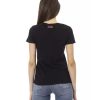 Short Sleeve T-shirt with Front Print – L