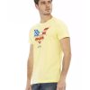 Short Sleeve T-shirt with Front Print – L