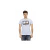 Short Sleeve T-shirt with Front Print – L