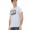 Short Sleeve T-shirt with Front Print – L