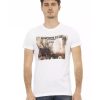 Graphic Print Short Sleeve T-Shirt – L