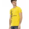 Short Sleeve T-shirt with Round Neck – Front Print – L