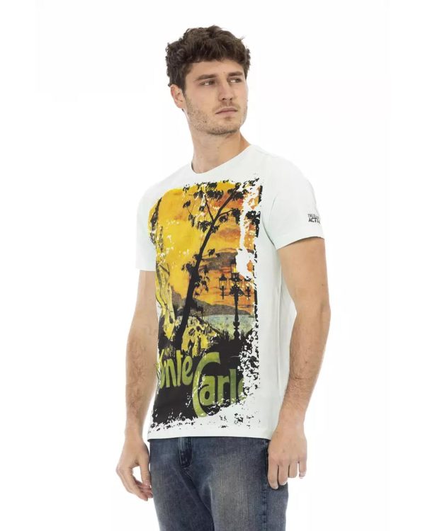 Short Sleeve T-shirt with Front Print – 3XL