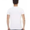 Short Sleeve Round Neck T-shirt with Front Print – 3XL