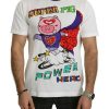 Authentic Dolce & Gabbana Roundneck Short Sleeve T-shirt with Super Pig Motive 46 IT Men