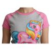 Moschino Couture Crew Neck T-shirt with My Little Pony Motif – 36 IT