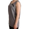 Gray Round Neck Sleeveless Tank by Dolce & Gabbana 38 IT Women