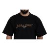 Authentic Dolce & Gabbana Black Logo T-Shirt – 44 IT