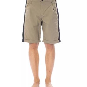 Linen Blend Casual Shorts Men