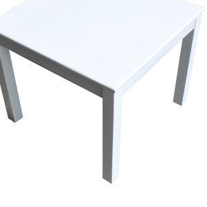 White Square Table