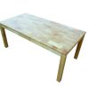 Rubberwood Rectangle Table 120