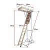 Attic Loft Ladder – 2700 to 3050 mm