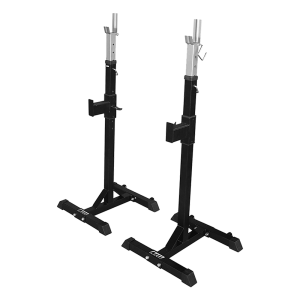 Squat Rack Stand Pair Bench Press Weight Lifting Barbell