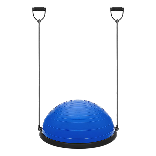 Gym Balance Core Ball with Resistance Strap