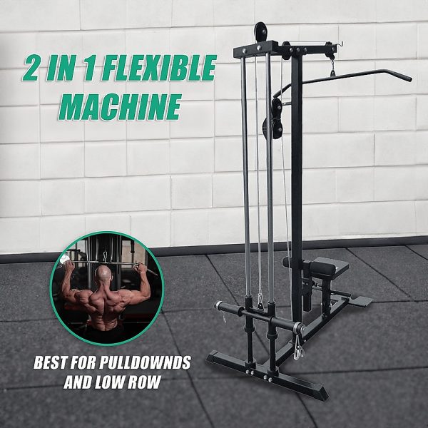 Lat PullDown Low Row Fitness Machine