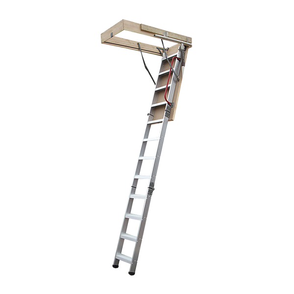 Deluxe Aluminium Attic Loft Ladder – 2700mm to 3050mm