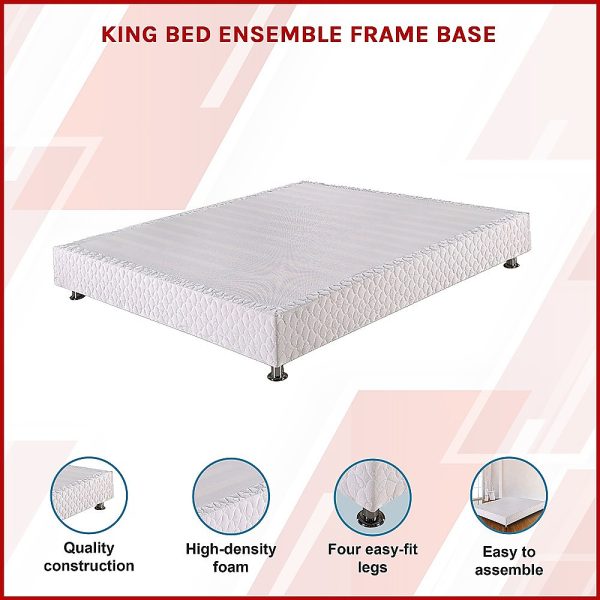 Bed Ensemble Frame Base – KING