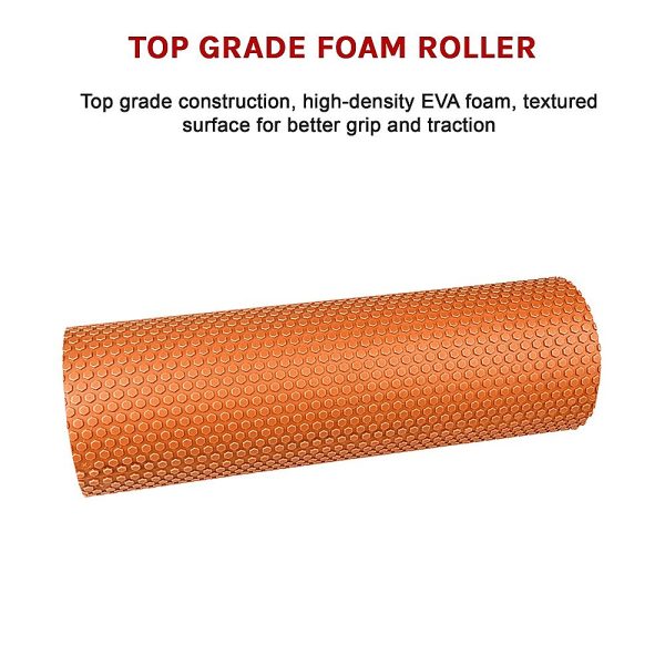 45 x 15cm Physio Yoga Pilates Foam Roller