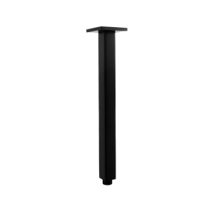 Shower Head Arm Wall Connector Electroplated Matte Black Finish