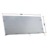 Caravan Privacy Screen Side Sunscreen Sun Shade for 17′ Roll Out Awning – 4.9 x 1.8 M