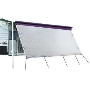 Caravan Privacy Screen Side Sunscreen Sun Shade for 17' Roll Out Awning