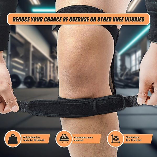 Power Knee Stabiliser Pad Lift Joint Support Powerful Rebound Spring Force