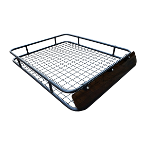 Universal Roof Rack Basket - Car Luggage Carrier Steel Cage Vehicle Cargo