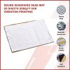 Sound Deadening Dead Mat 20 Sheets 20sq.ft Car Vibration Proofing