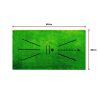 Golf Training Mat for Swing Detection Batting Golf Practice Training Aid Game