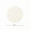 500pcs Patty Paper Baking Burger Wax Discs Nonstick BBQ Burger Paper 13cm