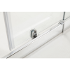 Adjustable 1100x1100mm Double Sliding Door Glass Shower Screen in Chrome