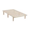 Platform Bed Base Frame Wooden Natural Pinewood – DOUBLE