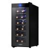 Wine Cooler Compressor Chiller Beverage Fridge – 12 bottles Storage