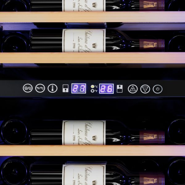 Wine Cooler Fridge Dual Zone 128 Bottles