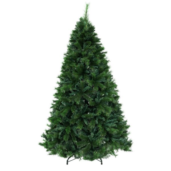 Jingle Jollys Christmas Tree Xmas Trees Decorations Pine-Needle Tips – 7ft – 1584 Tips