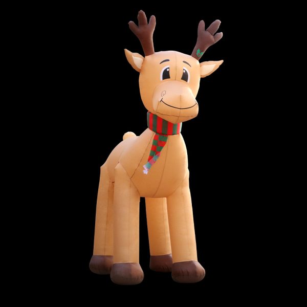 Christmas Inflatable Reindeer 5M Illuminated Decorations