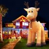 Christmas Inflatable Reindeer 5M Illuminated Decorations