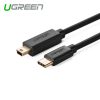 UGREEN USB Type C Male to USB 2.0 Mini 5Pin Male Cable – Black 1M (30185)