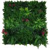 Flowering Lilac Vertical Garden / Green Wall UV Resistant 100cm x 100cm Panel