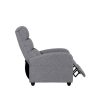 Luxury Fabric Recliner Chair – Grey