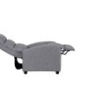 Luxury Fabric Recliner Chair – Grey