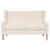 Norridge Sofa Fabric – Cream White, 2-Seater