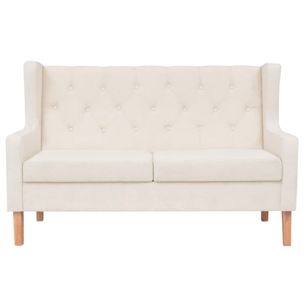 Norridge Sofa Fabric – Cream White, 2-Seater