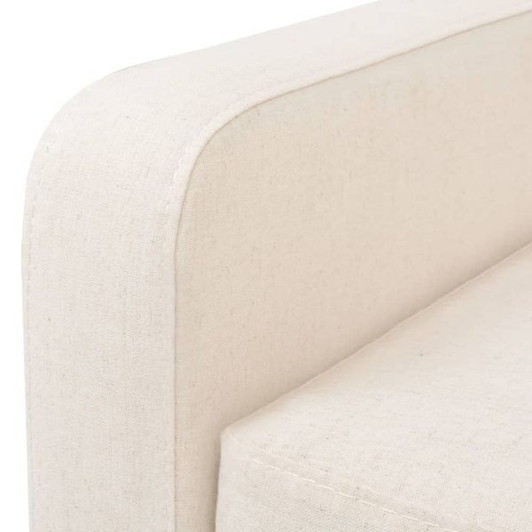 Norridge Sofa Fabric – Cream White, 2-Seater