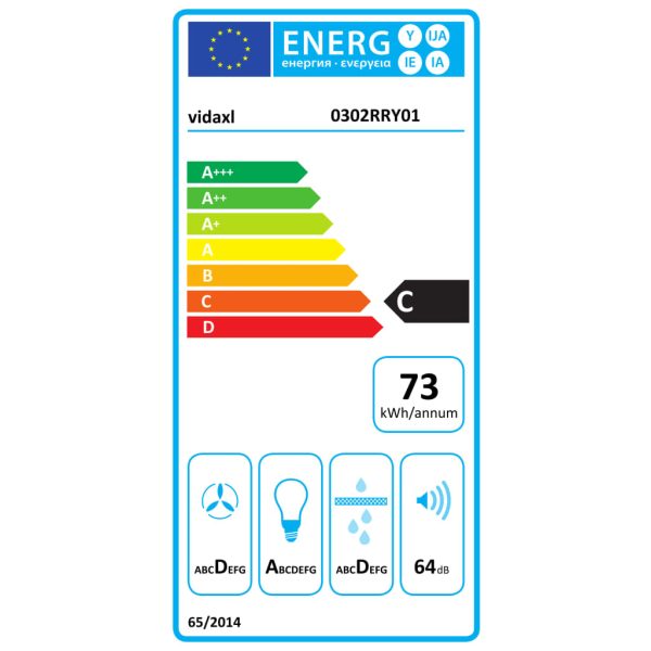 Island Range Hood LCD Display Touch Sensor 756 m³/h LED