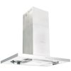 Island Range Hood 90 cm Stainless Steel 756 m³/h LED