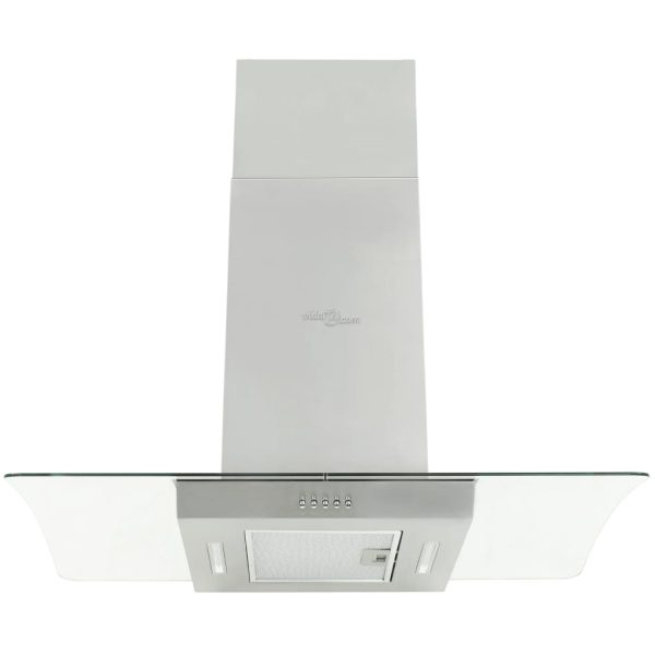 Island Range Hood 90 cm Stainless Steel 756 m³/h LED