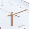 Wall Clock 30 cm Rose Gold